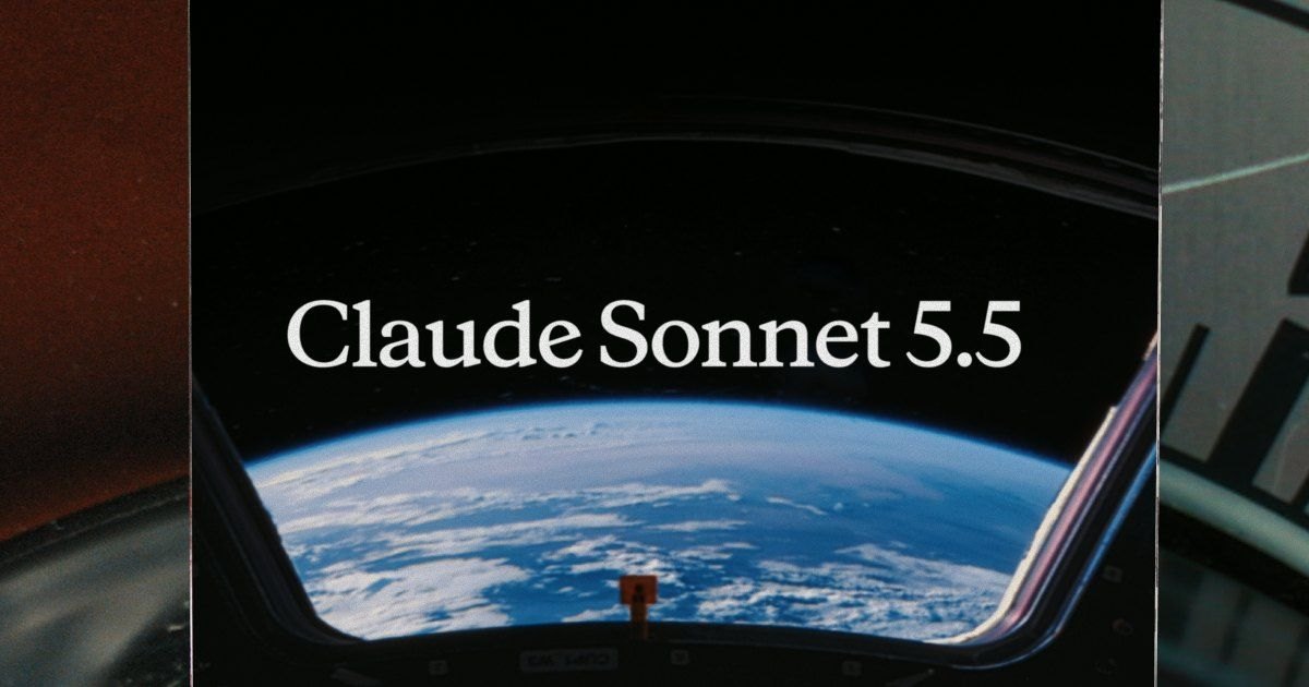 Anthropic launch card for Claude Sonnet 5.5, 28 September 2026.