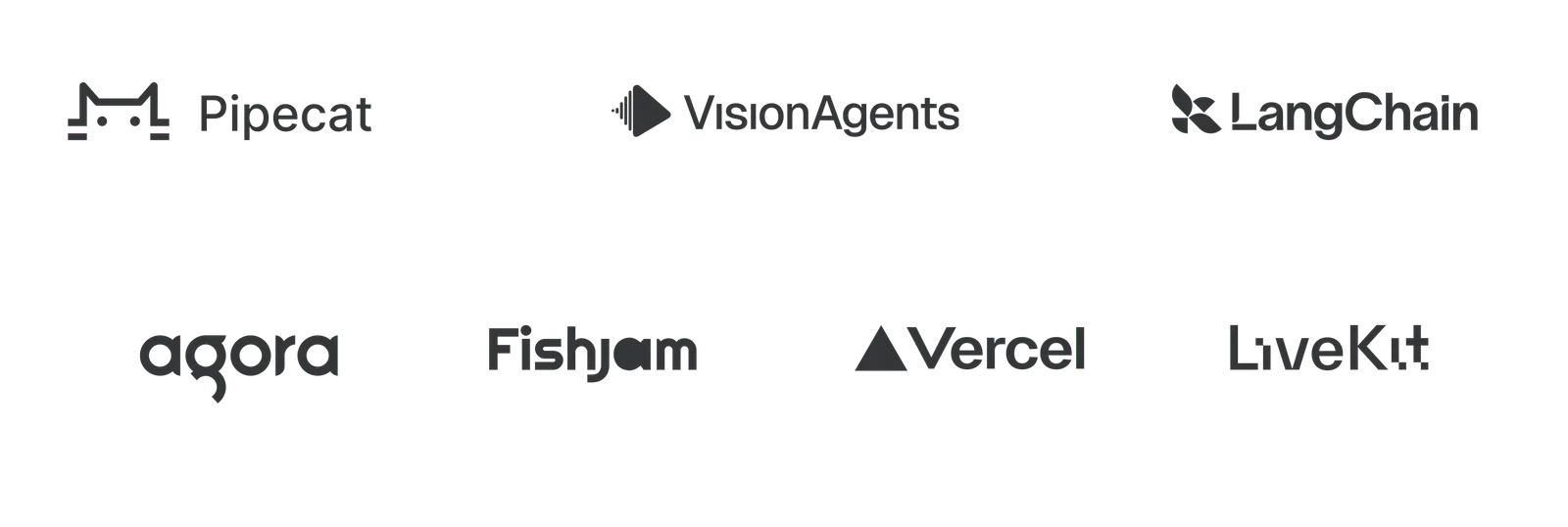 Live API partners from Google's developer post, 15 September 2026: Pipecat, VisionAgents, LangChain, Agora, Fishjam, Vercel, LiveKit.